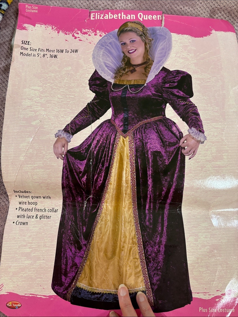 Elizabethan Queen Costome